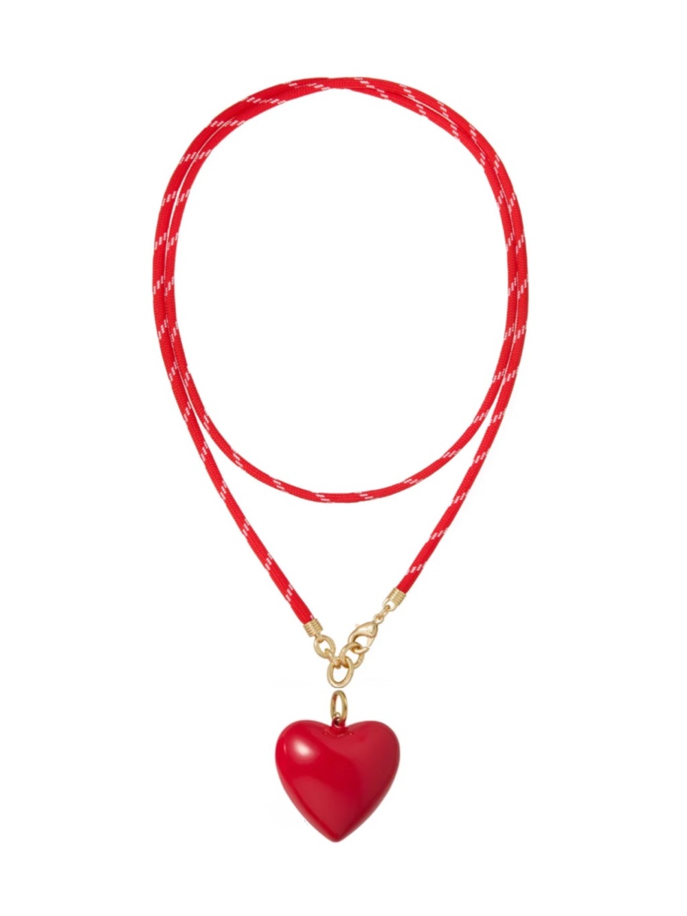 Roxanne Assoulin The Long Happy
Cord Charm
Necklace Red Cord Red Charm